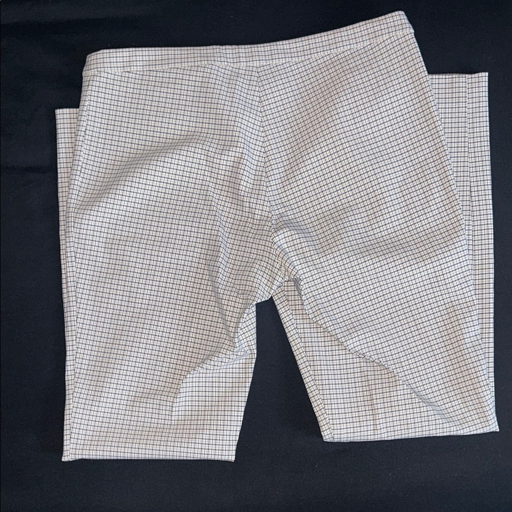 Theory Plaid Pants Straight Leg NWOT - Women’s Size 4 - Picture 3 of 4